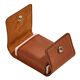 Caramel Leatherette Playing Card Case Image 2 of 2